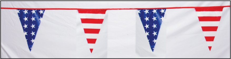 #95-SS  -  Stars and Stripes Pennants